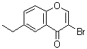 CAS#: 288399-50-8, 3-Bromo-6-Ethyl-4H-Chromen-4-One