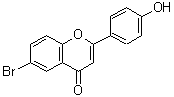CAS 登录号：288401-01-4， 6-溴-2-(4-羟基苯基)-4H-苯并吡喃-4-酮