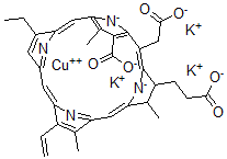 CAS#: 28853-00-1, Chlorophyllin copper complex potassium salt