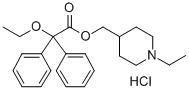 CAS#: 2893-42-7, 2,2-Diphenyl-2-Ethoxyacetic Acid (1-Ethyl-4-Piperidyl)Methyl Ester Hydrochloride