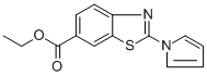 CAS#: 289651-81-6, Ethyl 2-(1H-Pyrrol-1-Yl)-1,3-Benzothiazole-6-Carboxylate