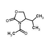 CAS 登录号：289706-65-6， 3-乙酰基-4-异丙基-1,3-恶唑烷-2-酮