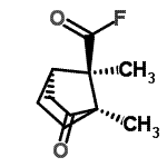 CAS 登录号：289722-46-9， (4R,7R)-1,7-二甲基-2-氧代双环[2.2.1]庚烷-7-羰基氟化物