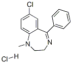 CAS#: 2898-11-5, 7-Chloro-2,3-Dihydro-1-Methyl-5-Phenyl-1H-Benzo-1,4-Diazepine Monohydrochloride
