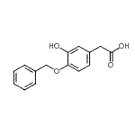 CAS 登录号：28988-68-3， [4-(苄氧基)-3-羟基苯基]乙酸