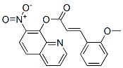 CAS#: 29002-08-2, 3-(2-Methoxyphenyl)Propenoic Acid 7-Nitro-8-Quinolyl Ester