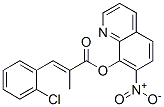 CAS#: 29002-29-7, 7-Nitro-8-Quinolinol 2-(2-Chlorobenzylidene)Propanoate