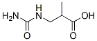 CAS 登录号：2905-86-4， 3-(氨基甲酰氨基)-2-甲基-丙酸