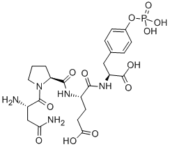 CAS#: 290810-63-8, L-Asparaginyl-L-prolyl-L-alpha-glutamyl-L-Tyrosine dihydrogen phosphate (ester)
