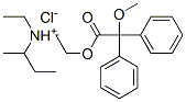 CAS#: 2912-89-2, Butan-2-Yl-Ethyl-[2-(2-Methoxy-2,2-Diphenyl-Acetyl)Oxyethyl]Azanium Chloride