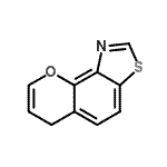 CAS 登录号：29152-21-4， 6H-苯并吡喃并[8,7-D][1,3]噻唑