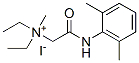CAS#: 29199-61-9, 2-[(2,6-Dimethylphenyl)Amino]-N,N-Diethyl-N-Methyl-2-Oxoethanaminium Iodide