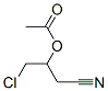 CAS#: 29331-43-9, (1-Chloro-3-Cyano-Propan-2-Yl) Acetate