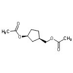 CAS 登录号：29480-71-5， [(1R,3S)-3-乙酰氧基环戊基]甲基乙酸酯