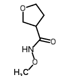 CAS 登录号：294852-75-8， N-甲氧基四氢呋喃-3-甲酰胺