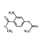CAS 登录号：294865-44-4， 甲基4-乙酰氧基-2-氨基苯甲酸酯