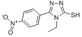 CAS#: 29527-36-4, 4-Ethyl-5-(4-Nitro-Phenyl)-4H-[1,2,4]Triazole-3-Thiol