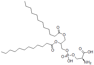 CAS 登录号:2954-46-3, 二月桂酰磷脂酰丝氨酸