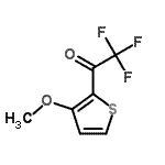 CAS 登录号：295788-16-8， 2,2,2-三氟-1-(3-甲氧基-2-噻吩基)乙酮