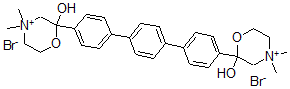 CAS 登录号：29605-98-9， 2,2'-[1,1':4',1''-三联苯]-4,4''-二基二[2-羟基-4,4-二甲基-吗啉鎓二溴化物