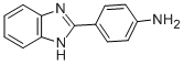 CAS 登录号：2963-77-1， 4-(1H-苯并咪唑-2-基)-苯胺