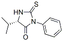 CAS 登录号：29635-81-2， (S)-5-(1-甲基乙基)-3-苯基-2-硫代咪唑烷-4-酮