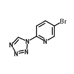 CAS 登录号：296796-44-6， 5-溴-2-(1H-四唑-1-基)吡啶