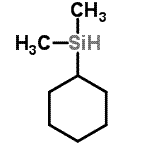 CAS 登录号：29681-56-9， 环己基(二甲基)硅烷