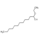CAS 登录号：29718-44-3， 1-乙氧基-1-十二烷醇