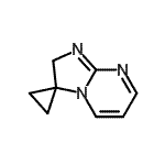 CAS 登录号：297182-41-3， 2'H-螺[环丙烷-1,3'-咪唑并[1,2-a]嘧啶]