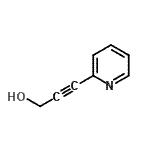 CAS 登录号：29768-03-4， 3-(2-吡啶基)-2-丙炔-1-醇