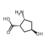 CAS 登录号：298204-39-4， (1S,2R,4S)-2-氨基-4-羟基环戊烷羧酸