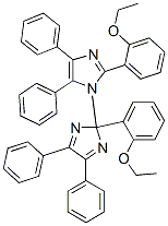 CAS 登录号：29864-18-4， 2-(2-乙氧基苯基)-1-[2-(2-乙氧基苯基)-4,5-二苯基-2H-咪唑-2-基]-4,5-二苯基-1H-咪唑