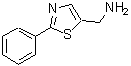 CAS 登录号：298705-56-3， 1-(2-苯基-1,3-噻唑-5-基)甲胺