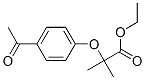 CAS#: 29884-24-0, Ethyl 2-(4-Acetylphenoxy)-2-Methylpropionate