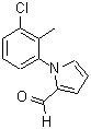 CAS 登录号：299165-40-5， 1-(3-氯-2-甲基苯基)-1H-吡咯-2-甲醛