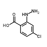 CAS 登录号：299166-41-9， 4-氯-2-肼基苯甲酸
