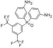 CAS#: 299176-31-1, Bis(3-Aminophenyl) 3,5-Di(Trifluoromethyl)Phenyl Phosphine Oxide