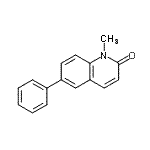 CAS 登录号：29969-50-4， 1-甲基-6-苯基-2(1H)-喹啉酮