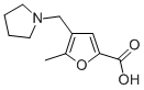 CAS#: 299920-96-0, 5-Methyl-4-Pyrrolidin-1-Ylmethyl-Furan-2-Carboxylic Acid