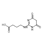 CAS 登录号：299927-64-3， 4-[(4,6-二氧代-1,4,5,6-四氢-2-嘧啶基)氨基]丁酸