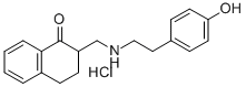 CAS#: 30007-39-7, 3,4-Dihydro-2-(((2-(4-hydroxyphenyl)ethyl)amino)methyl)-1(2H)-naphthalenone hydrochloride