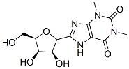 CAS 登录号：3001-44-3， 8-[(3R,4S,5R)-3,4-二羟基-5-(羟基甲基)四氢呋喃-2-基]-1,3-二甲基-7H-嘌呤-2,6-二酮