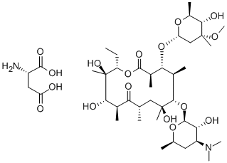 CAS 登录号：30010-41-4， 红霉素L-天冬氨酸