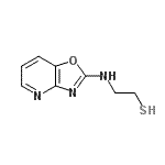 CAS 登录号：300672-80-4， 2-([1,3]恶唑并[4,5-b]吡啶-2-基氨基)乙硫醇