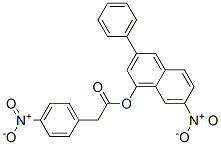 CAS#: 30069-73-9, 7-Nitro-3-Phenyl-1-Naphthyl 4-Nitrophenylacetate