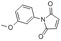 CAS 登录号：3007-23-6， 1-(3-甲氧基苯基)-2,5-二氢-1H-吡咯-2,5-二酮
