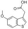 CAS 登录号：30129-68-1， 2-(5-甲氧基-1-苯并噻吩-3-基)乙酸