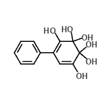 CAS 登录号：301823-87-0， 4-苯基-3,5-环己二烯-1,1,2,2,3,6-六醇