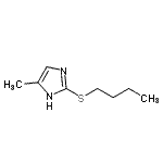 CAS 登录号：301857-45-4， 2-(丁基硫基)-4-甲基-1H-咪唑